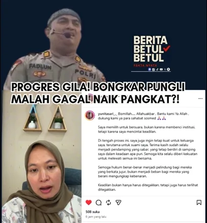 JERITAN ISTRI PERWIRA POLRI! Bongkar Pungli UMKM & Dokter, AKP Fadlun Malah Dikriminalisasi Oknum Lapor Balik Hingga Gagal Naik Pangkat!