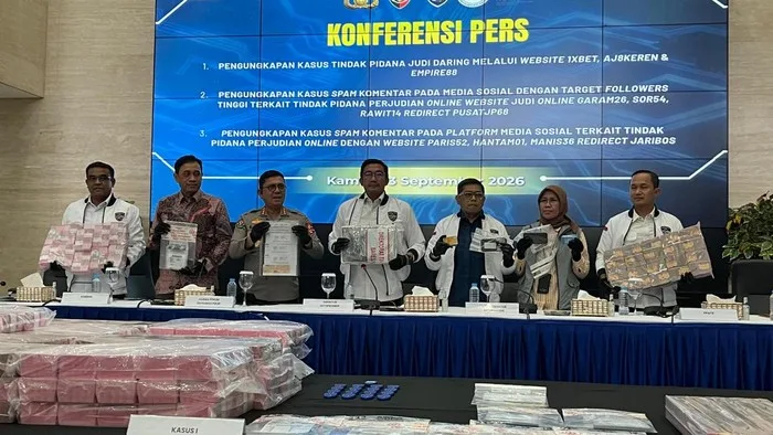 GEMPAR! Bareskrim Polri Gulung Sindikat Judi Online Internasional Rp1 Triliun, 5 Bos Besar Bertekuk Lutut!