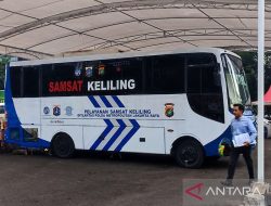 Sabtu, lokasi gerai Samsat Keliling di wilayah Detabek