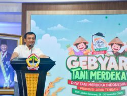 Gubernur sebut  Jateng siap jadi pusat Gerakan Tani Merdeka
