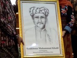 Pemprov Jatim perkenalkan sketsa pahlawan nasional Syaikhona Kholil