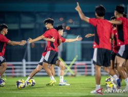 Jelang laga kontra Brasil, Timnas Indonesia U-17 matangkan persiapan di Doha