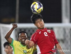 Piala Dunia U-17: Timnas Indonesia U-17 dikalahkan Brazil 0-4
