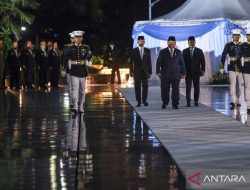 Presieden Prabowo pimpin Ziarah Nasional dan Renungan Suci Hari Pahlawan 2025 di TMP Kalibata