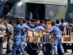 Bantuan BNPB untuk korban banjir Aceh tiba di Bandara Malikussaleh