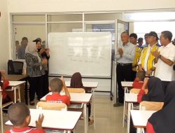 Tinjau SR rintisan di Medan, Menteri PU siap bangun gedung permanen