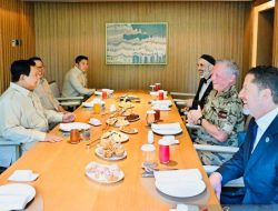 Prabowo-Raja Yordania sarapan-naik helikopter bersama sebelum ke Halim