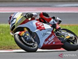Mario Aji start dari posisi ke-23 Moto2 Valencia