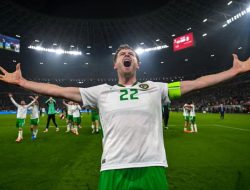 Irlandia lolos dramatis ke playoff Kualifikasi Piala Dunia 2026